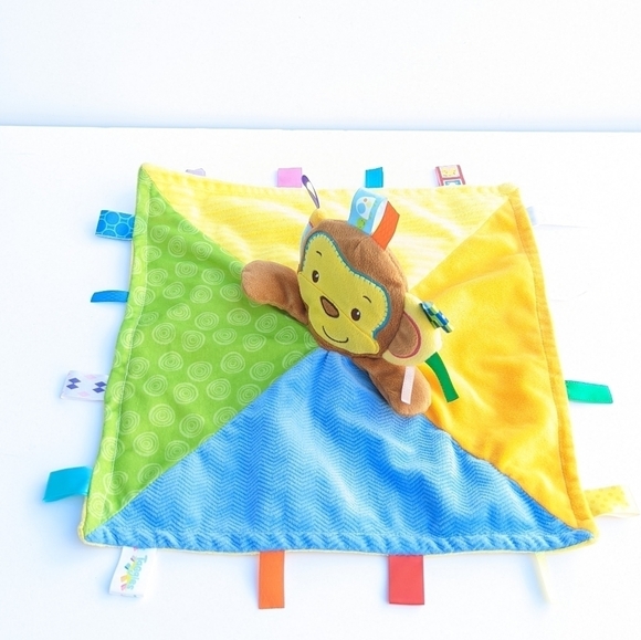 Taggies monkey security blanket lovey - Picture 4 of 9